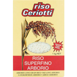 Photo of Riso Ceriotti Arborio Long Grain Rice 1kg