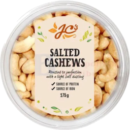 Photo of Jcs Tub Cashews Salted
