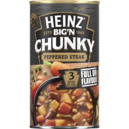Photo of Heinz Big N Chunky Peppered Steak Soup