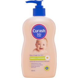 Photo of Curash Babycare 2 In 1 Shampoo & Conditioner 400ml 400ml