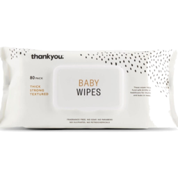 Photo of Thankyou. Thick Baby Wipes 200mm X 80x175mm