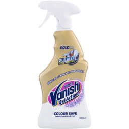 Photo of Vanish Preen Oxi Action Gold Pro Best For Whites Colour Safe Fabric Stain Remover Trigger 450ml