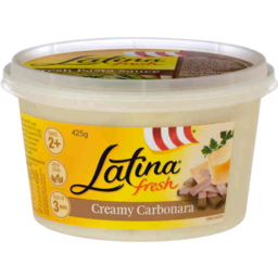 Photo of Latina Creamy Carbonara Sauce 425gm