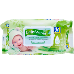 Photo of 4U Baby Wipes Non Fragrance 80's