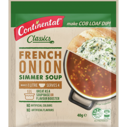 Photo of Continental French Onion Simmer Soup Packet