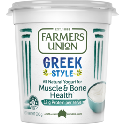 Photo of Farmers Union Greek Style High In Protein 0.2% Fat All Natural Yogurt