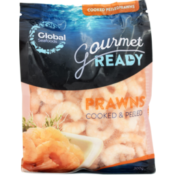 Photo of Global Seafoods Prawns Cooked & Peeled 300g