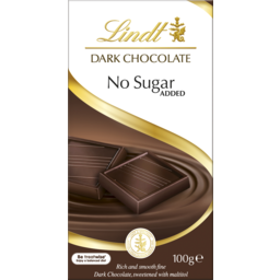 Photo of Lindt Dark Chocolate No Sugar Added