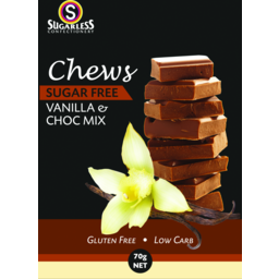 Photo of Sugarless Confectionery Vanilla & Choc Mix Sugar Free Chews
