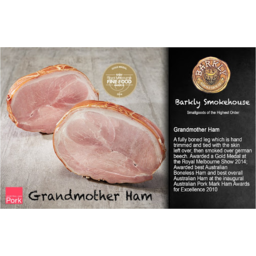 Photo of Barkly Smokehouse Grandmother Ham Sliced Per Kg