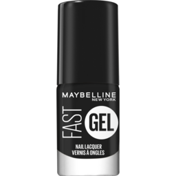 Photo of Maybelline Fast Gel Quick-Drying Longwear Nail Lacquer Blackout 7g