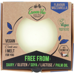 Photo of Green Vie Mozzarella Flavour Vegan Block With Coconut Oil