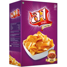 Photo of A1 Potato Chips Hot Chilli