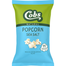 Photo of Cobs Natural Popcorn Sea Salt Gluten Free 80g