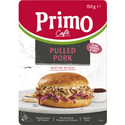 Photo of PRIMO PULLED PORK 150GM