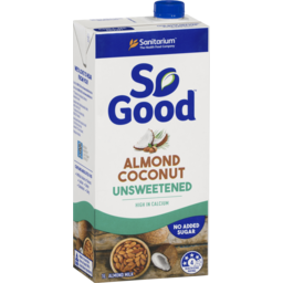Photo of Sanitarium So Good Almond Coconut Unsweetened Long Life Milk 1l