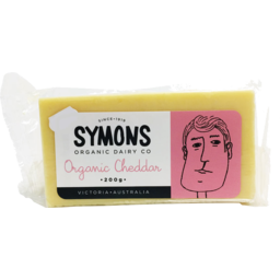 Photo of SYMONS DAIRY CO:SDC Cheddar Cheese Organic 200gm