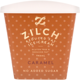 Photo of Zilch Reduced Fat Ice Cream Caramel