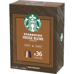 Photo of Starbucks® By Nespresso® House Blend Coffee Pods 205g 206g