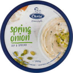 Photo of Chris Homestyle Spring Onion Dip 200g
