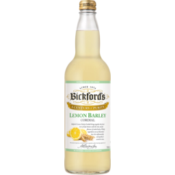 Photo of Bickfords Lemon Barley Cordial 750ml