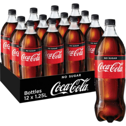 Photo of Coca Cola No Sugar Bottles