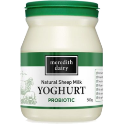 Photo of Meredith Yoghurt - Sheep - Natural (Green Lid)