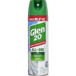 Photo of Glen 20 All-In-One Disinfectant Spray Crisp Linen 175g