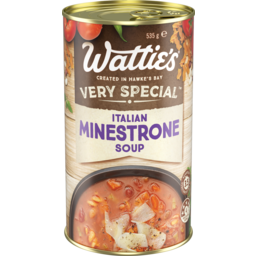 Photo of Wattie's Very Special Soup Italian Minestrone 535g