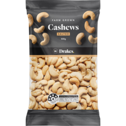 Photo of Drakes Cashews Salted 500g