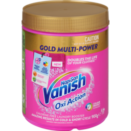 Photo of Vanish Napisan Oxi Action Gold Multi Power Powder