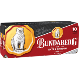 Photo of Bundaberg Red & Cola Cans