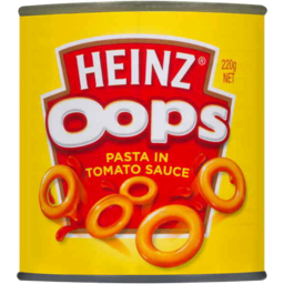 Photo of Heinz® Oop's® Pasta In Tomato Sauce 220g 220g