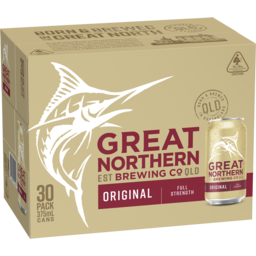 Photo of Great Northern Original Can 375ml 30pk