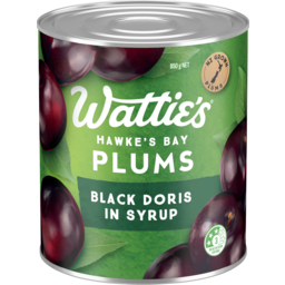 Photo of Wattie's Black Doris Plums In Syrup