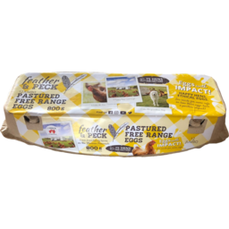Photo of Feather & Peck Eggs Free Range Extra Lage 12 Pack