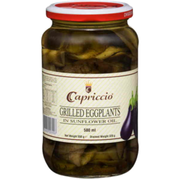 Photo of Capriccio Grilled Eggplants Sliced In Sunflower Oil 550gm