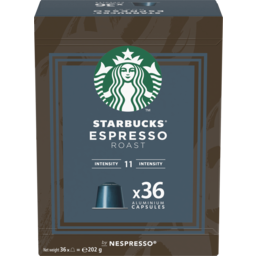 Photo of Starbucks® By Nespresso® Espresso Roast Coffee Pods 205g 202g