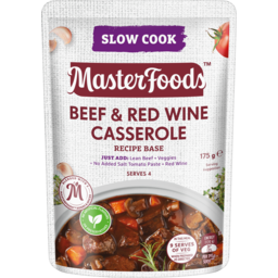 Photo of Masterfoods Beef & Red Wine Casserole Slow Cook Recipe Base