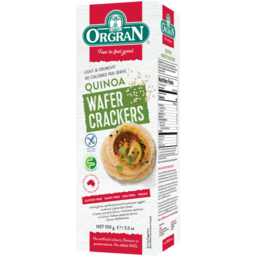 Photo of Orgran Wafer Cracker with Quinoa Gluten Free