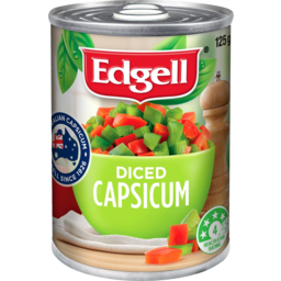 Photo of Edgell Diced Capsicum 125g