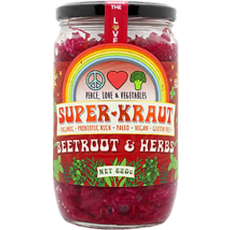 Photo of Peace Love & Vegetables - Beetroot & Herbs Superkraut 650g