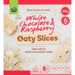 Photo of WW Oaty Slice White Chocolate Raspberry 6 Pack