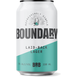Photo of Boundary Road Brewery Laid Back Lager Each