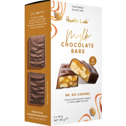 Photo of Health Lab Bar Multipack Caramel Peanut Mylk Chocolate Bar 4 Pack X