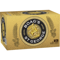 Photo of Boag's St George Bottle Carton 24x330ml