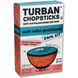 Photo of Turban Chopsticks Dahl Spiced Tomato Kit (275g)