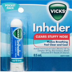 Photo of Vicks Inhaler Inhaler Dcng 0.5mlx12x12 Org Mfg Cg 0.5ml