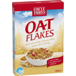 Photo of Uncle Tobys Oat Flakes Breakfast Cereal Crunchy Clakes 650gm