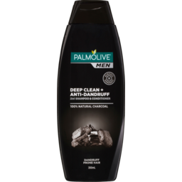 Photo of Palmolive Men Deep Clean + Anti Dandruff 2 In 1 Shampoo & Conditioner 100% Natural Charcoal 350ml